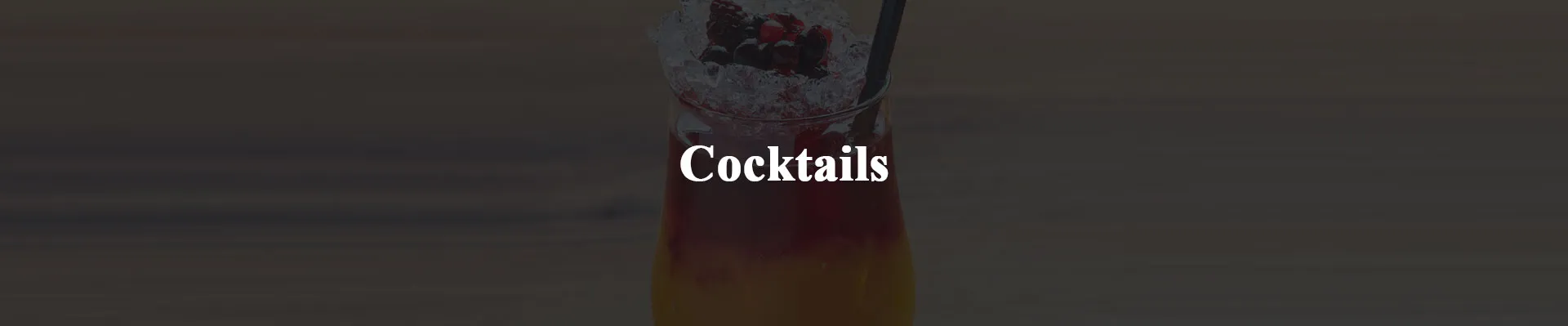 Cocktails Menu Banner at Patron Meat House Abu Dhabi