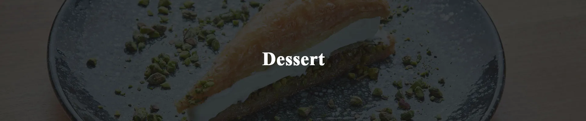 Desserts Menu Banner - Patron Meat House Abu Dhabi